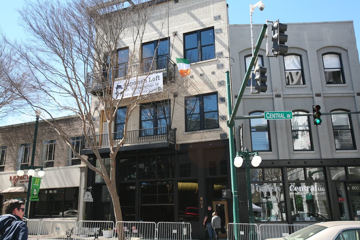 Exterior of the historic downtown building
